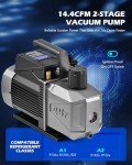 Orion Motor Tech 14.4 CFM 2-Stage Vacuum Pump