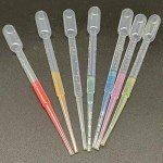100 Pack 2ML Disposable Plastic Pipettes for Lab Use