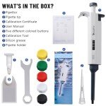 eLabPal Adjustable Volume Pipette 20-200µl