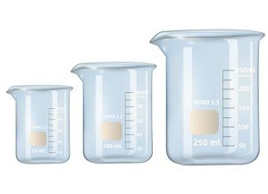 Borosilicate Glass Beaker Set - Pack of 3