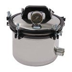 8L Portable Steam Autoclave Sterilizer for Labs