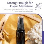 20ml Black UV Glass Mist Spray Bottle Set
