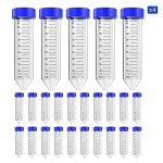 50mL Conical Centrifuge Tubes with Screw Caps