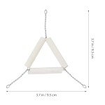 ULTECHNOVO 10pcs Lab Clay Triangle Crucibles