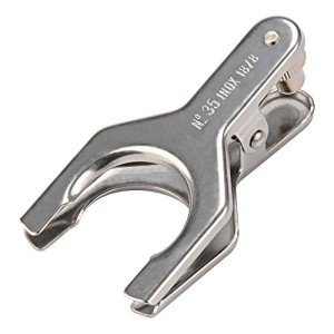 StonyLab Stainless Steel Spherical Pinch Clamp, 35mm