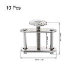 Adjustable Flow Control Tubing Clamps - 10 Pack