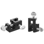 Eisco Labs Square Boss Clamp for 16mm Rods
