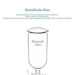 Stonylab 100 ml Borosilicate Glass Funnel
