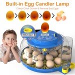 Automatic 18 Egg Incubator with Humidity Control