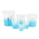 ULAB Stackable Plastic Beaker Set - 6 Sizes