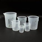 ULAB Stackable Plastic Beaker Set - 6 Sizes