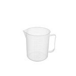 9PCS 16oz Clear Plastic Measuring Cups for Lab
