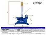 EISCO LPG Bunsen Burner with Adjustable Flame