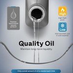 VIVOHOME 2 Pack High Vacuum Pump Oil 330ml