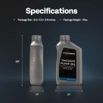 VIVOHOME 2 Pack High Vacuum Pump Oil 330ml