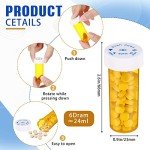 200 Empty Child-Resistant Pill Bottles - 6 Dram