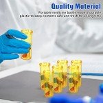 200 Empty Child-Resistant Pill Bottles - 6 Dram