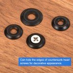 100 Pcs Countersunk Cup Washers for M6 Screws
