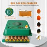 Shaledig 36 Egg Incubator with Automatic Turning