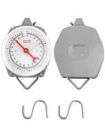 QWORK 110 lbs Spring Dial Weight Scale with Scoop