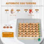 Shaledig 36 Egg Incubator with Automatic Turning