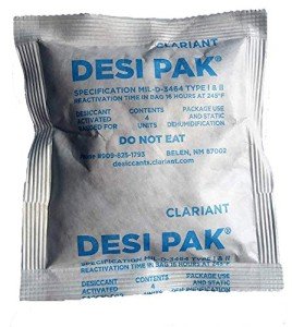 50-Pack 5oz Bentonite Clay Desiccant Packs