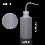 6-Pack 250ml Squeeze Bottles for Liquids