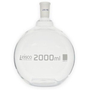 Eisco Labs 2000 mL Flat Bottom Boiling Flask