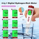 GIDIGI Hydrogen Water Tester & pH Meter