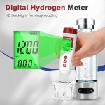GIDIGI Hydrogen Water Tester & pH Meter