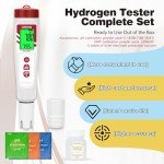 GIDIGI Hydrogen Water Tester & pH Meter