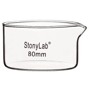 Borosilicate Crystallizing Dish with Spout - 100ml