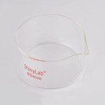 Borosilicate Crystallizing Dish with Spout - 100ml