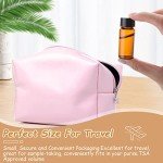 50 Pack 10ml Amber Glass Bottles with Caps