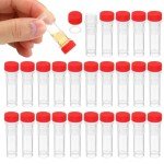 PATIKIL 0.5ml Self-Standing Cryogenic Vials, 25 Pack