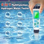 Hydrogen Water Tester pH Meter for Home Use