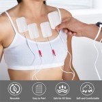 10PCS Self-Adhesive TENS Unit Electrodes Pads