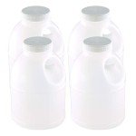 32 Ounce BPA-Free Plastic Jugs - 4 Pack