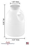 32 Ounce BPA-Free Plastic Jugs - 4 Pack