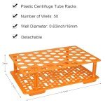 Centrifuge Tube Rack Set – 10ml/15ml/50ml, 2 Pack