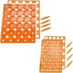 Centrifuge Tube Rack Set – 10ml/15ml/50ml, 2 Pack