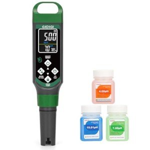 GIDIGI 4-in-1 Digital pH Meter & Tester