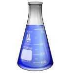 1000ml Narrow Mouth Erlenmeyer Flask, Borosilicate Glass