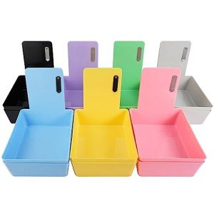 Tioncy 14 Pack Medium Dental Lab Work Pans