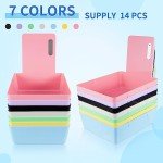 Tioncy 14 Pack Medium Dental Lab Work Pans