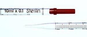 25mL Disposable Sterile Serological Pipettes with Adapter
