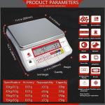 15kg Electronic Counting Scale with RS232 Interface