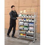 Seville Classics 7-Tier NSF Bin Storage Rack