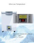 Bonxrdun 50L -86℃ Ultra Low Temp Lab Freezer