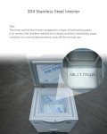 Bonxrdun 50L -86℃ Ultra Low Temp Lab Freezer